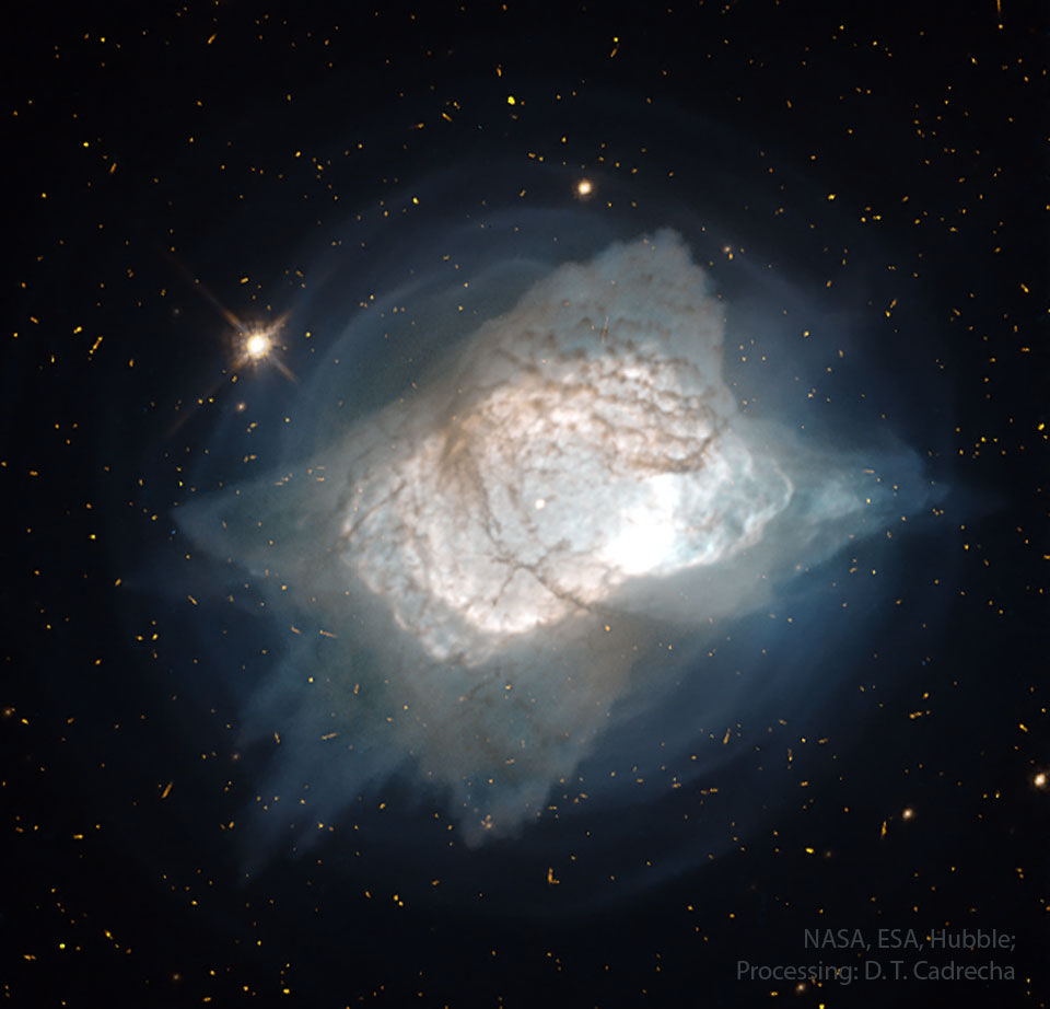 NGC 7027: سحابی سیاره نمای بالشت
