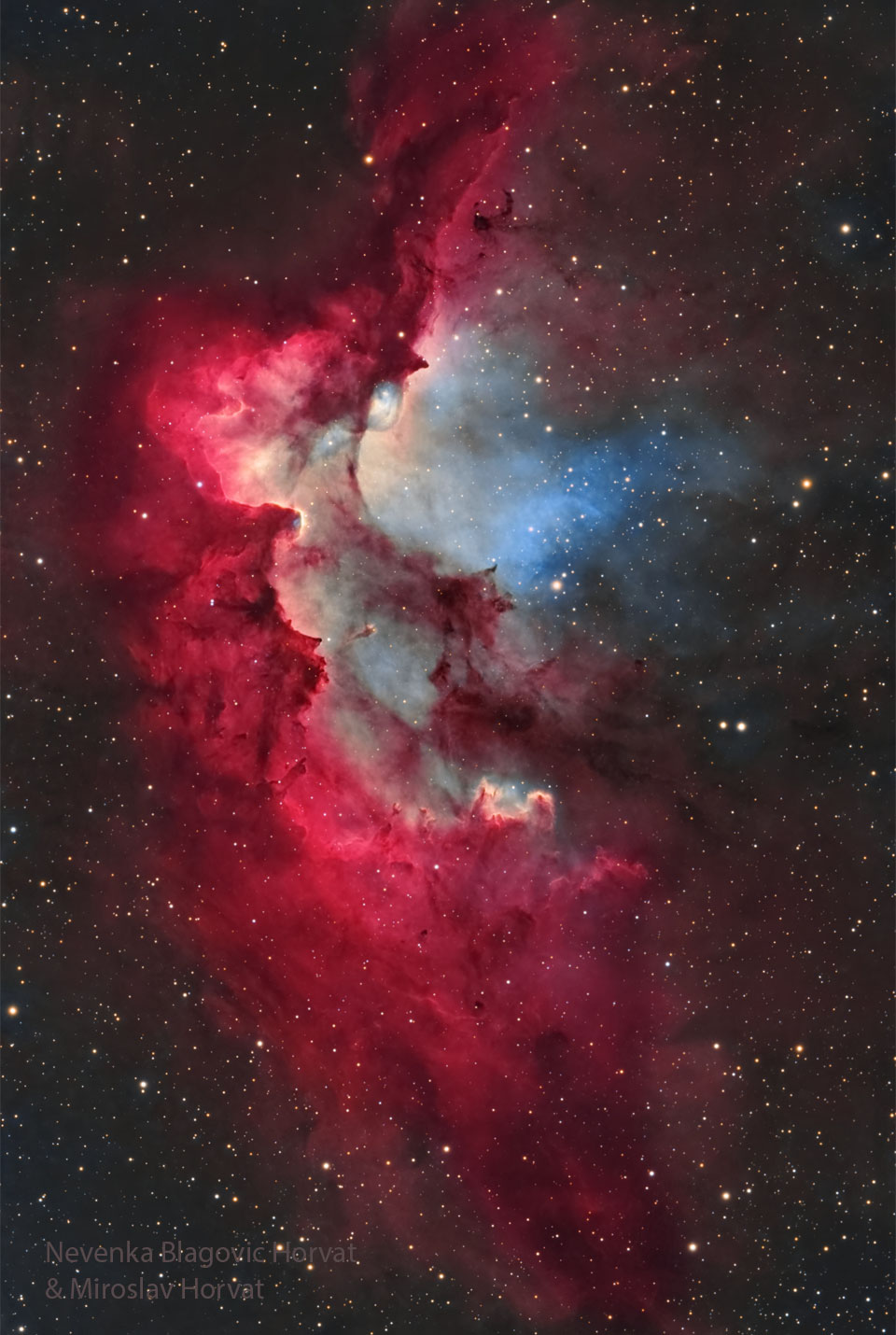 NGC7380 :  سحابی جادوگر