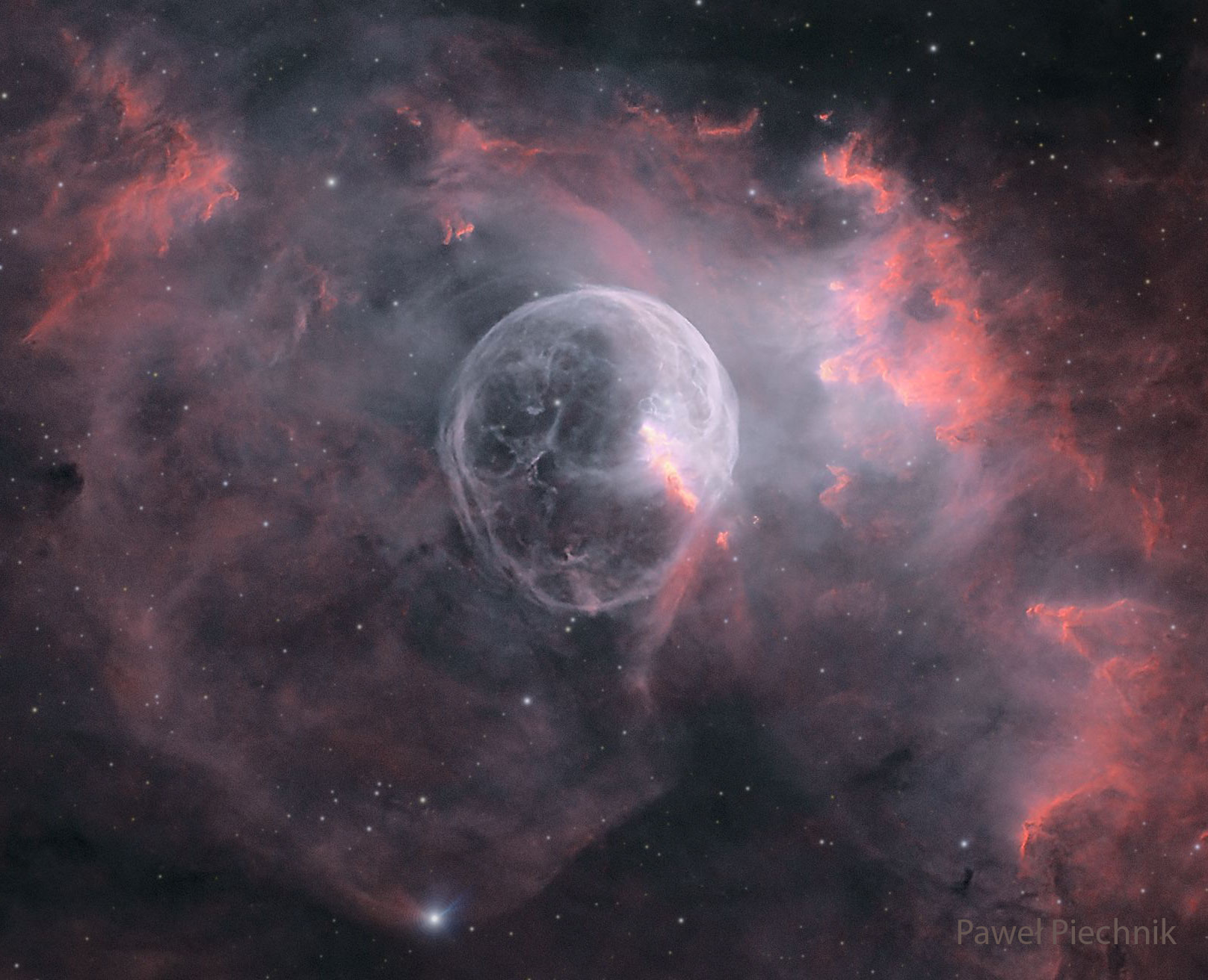 NGC 7635: سحابی حباب